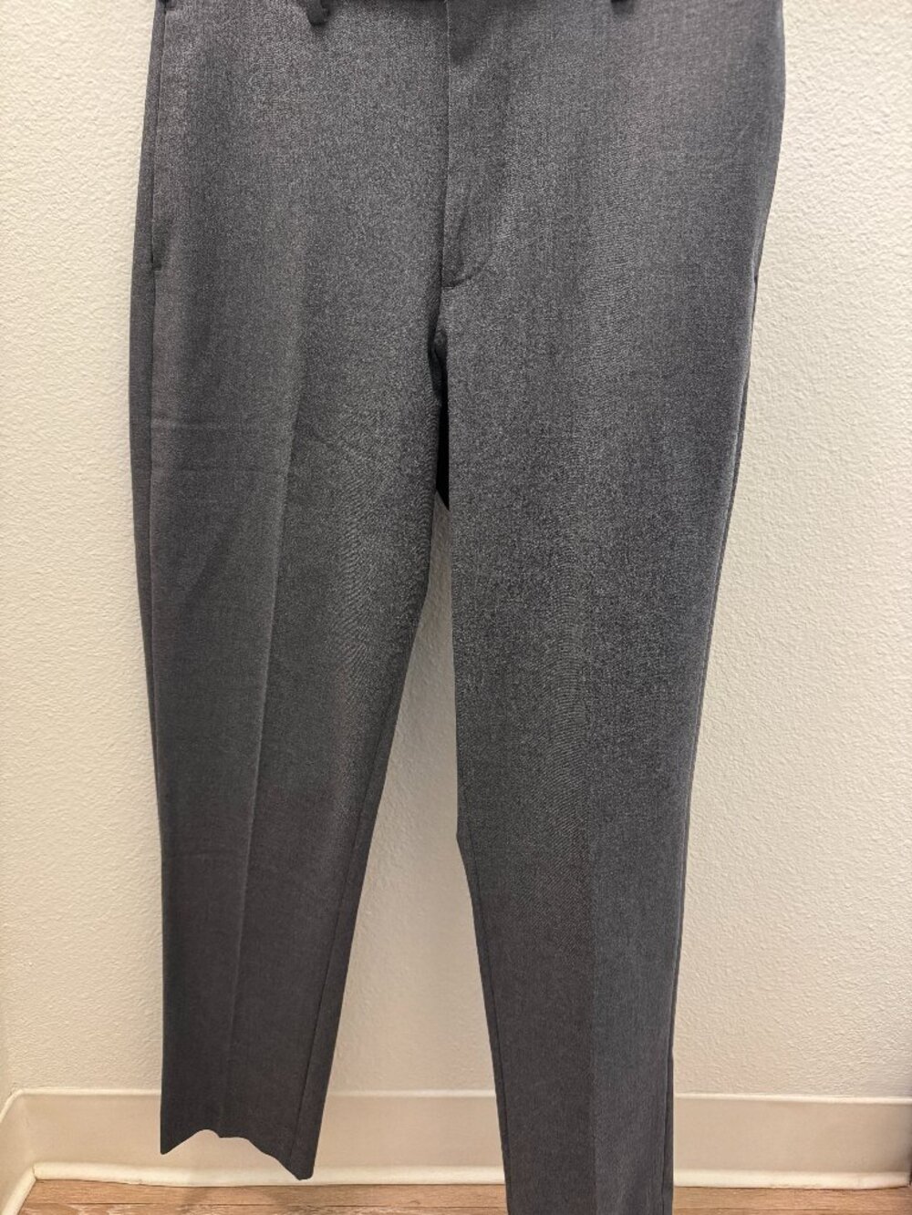Gray Uniqlo Stretch Pants